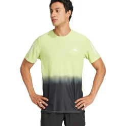 adidas Own The Run Colour Block T-Shirt - SS25