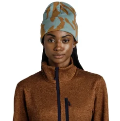 Buff Knitted Kyre Beanie - AW24