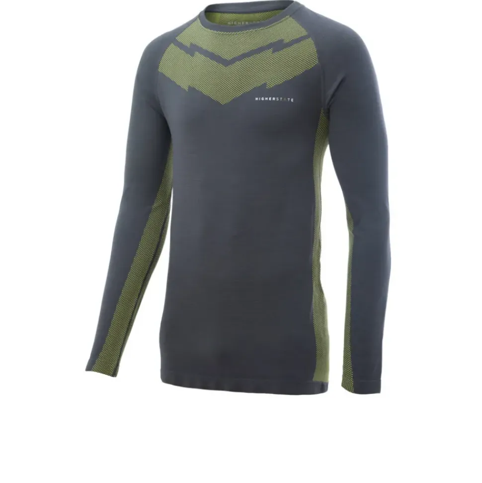 Higher State Seamfree Long Sleeve Half Zip Top