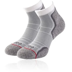 1000 Mile Run Single Layer Anklet Women's Socks (Twin Pack) - SS25