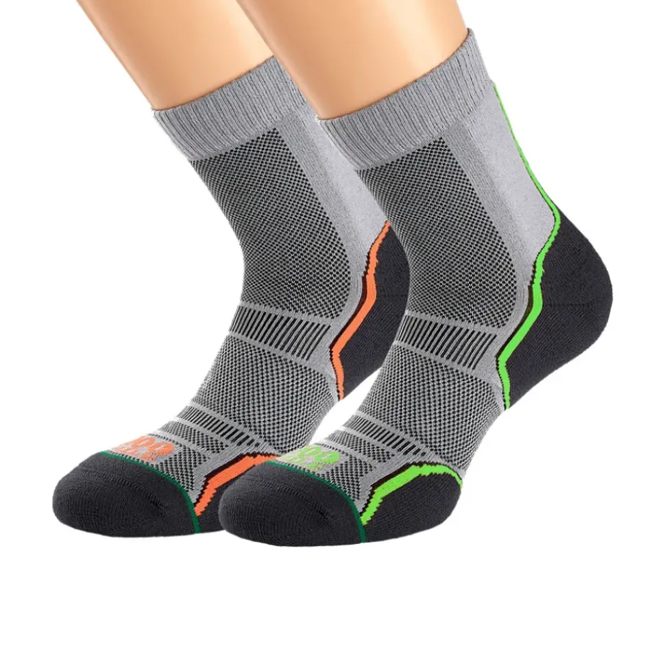1000 Mile Trail Single Layer Crew Socks (Twin Pack) - SS25