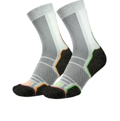 1000 Mile Trek Repreve Single Layer Crew Socks (Twin Pack)