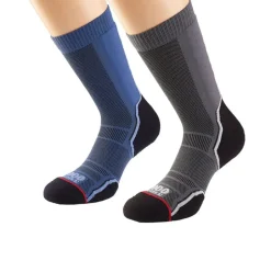 1000 Mile Trek Single Layer Crew Socks (Twin Pack) - SS25