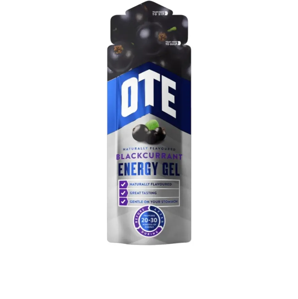 OTE Blackcurrant Energy Gels (Box of 20) - SS25