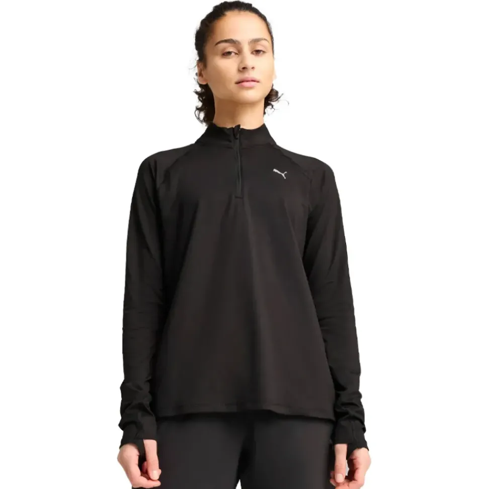 Puma Run Velocity CloudSpun Quarter Zip Women's Top - SS25