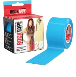 Rocktape H2O Electric Blue Kinesiology Tape (5cm x 5m) - SS25