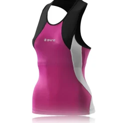 Skins TRI400 Women's Compression Triathlon Racer Back Top